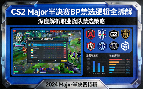 CS2 Major半决赛BP禁选逻辑全拆解封面图